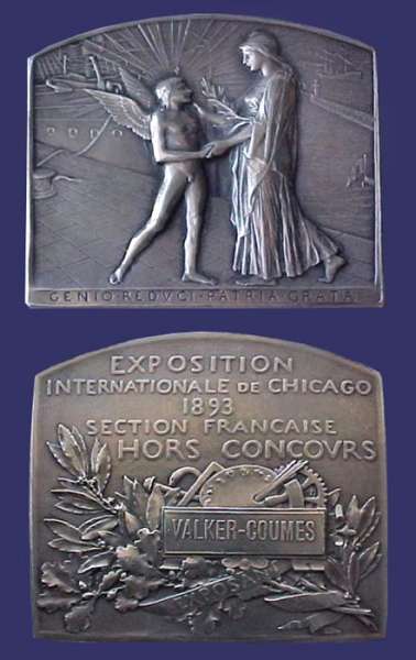 Chicago International Exposition, 1893
Keywords: Oscar Roty art nouveau
