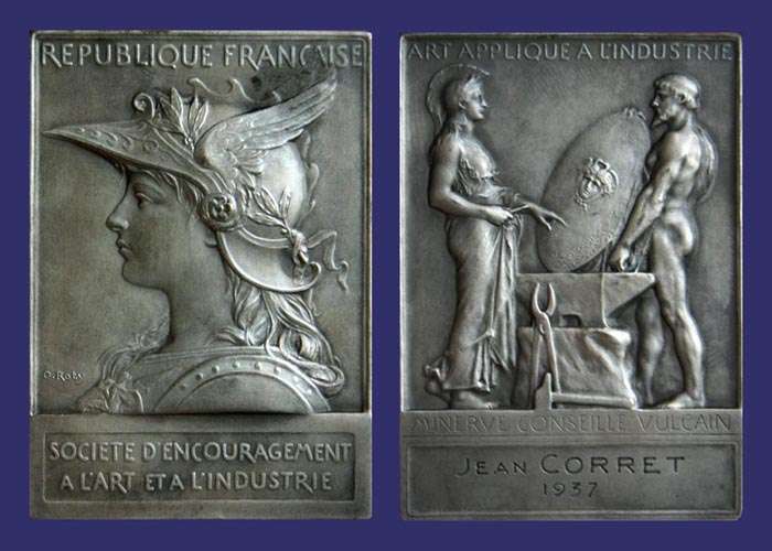 Society for Encouragement of Art and Industry - Minerva and Vulcan
[b]From the collection of John Birks[/b]

Silver
