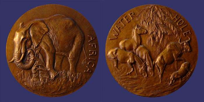 Society of Medalists Issue No. 27, African Wildlife, 1943
[b]From the collection of John Birks[/b]
