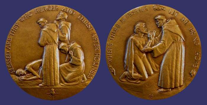 Society of Medalists Issue No. 55, St. Francis of Assisi, 1957
[b]From the collection of John Birks[/b]
