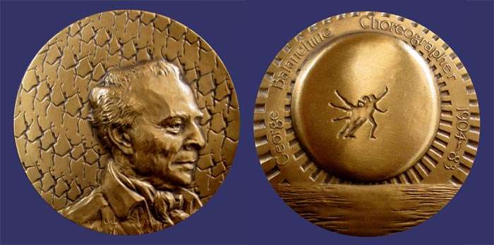 Society of Medalists Issue No. 108, George Balanchine, 1983
[b]From the collection of John Birks[/b]
