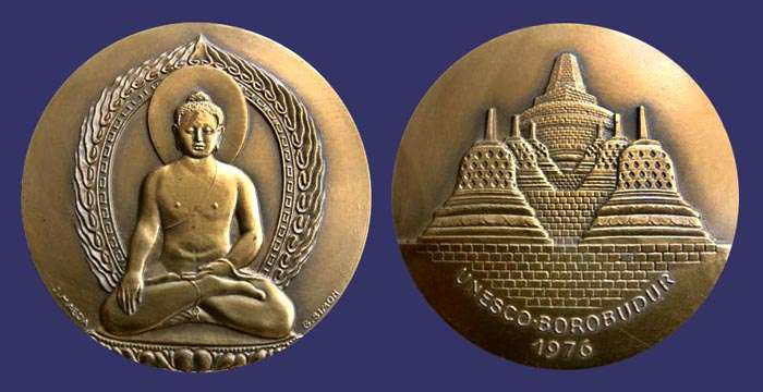 Buddha - UNESCO Borbudur, 1976
Designed with J. Maeda
