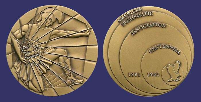 American Numismatic Association Centennial, 1991
