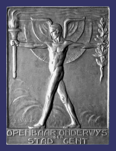 Ghent School Award Plaque, 1921
