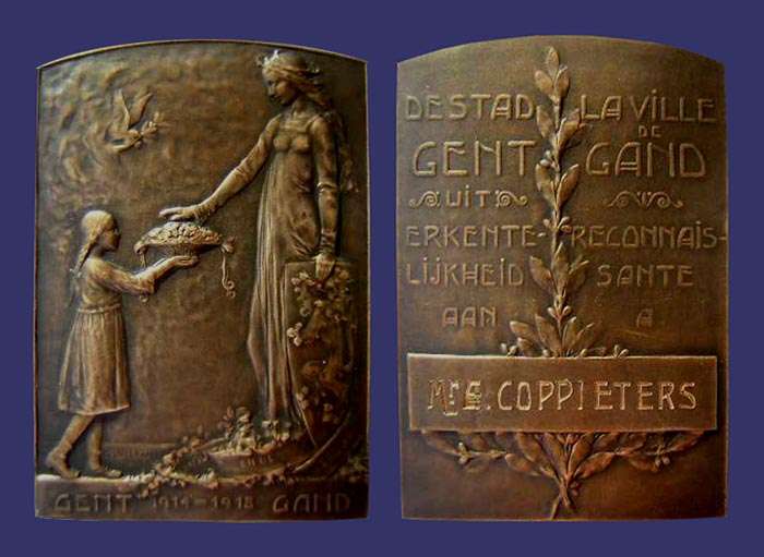 Ghent World War I Gratitude Medal
