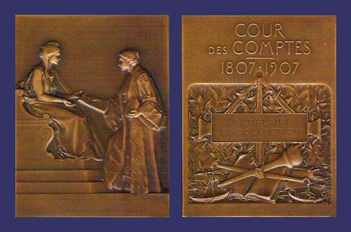 Centenary of the "Cour de Comptes" (Court Auditors), 1907
Keywords: frederick_de_vernon