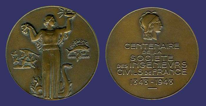 Centenary of the Society of Civil Engineers of France, 1948

