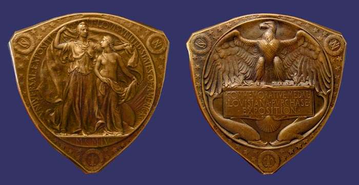 Louisiana Purchase Universal Exposition, St. Louis, Commemorative Medal, 1904
[b]Photo by John Birks[/b]
Keywords: sold