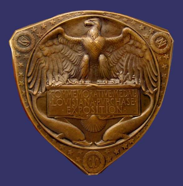 Louisiana Purchase Universal Exposition, St. Louis, Commemorative Medal, 1904, Reverse
[b]Photo by John Birks[/b]
