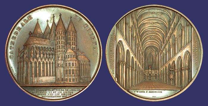 Cathedral at Tournay, 1846
