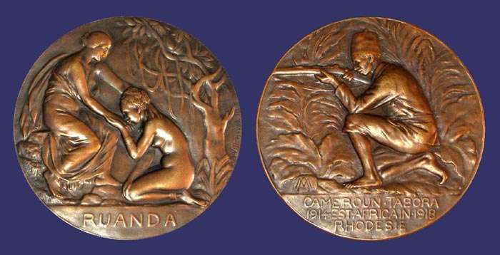 Ruanda Medal, Cameroon and East Africa Campaigns
