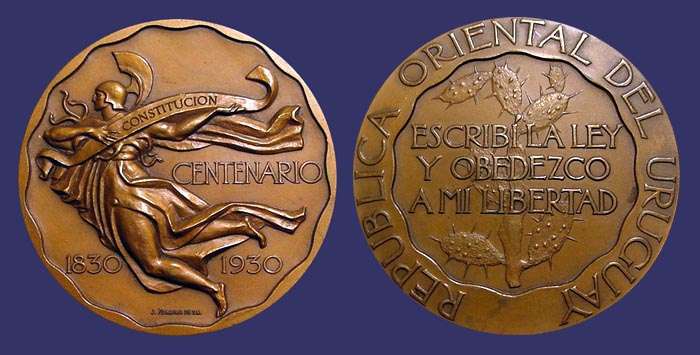 Centenary of the Uruguay Constitution, 1930
