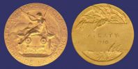 Benard, Raoul Rene Alphonse - Early Auto Racing Medal, 1910, Awarded 1930-combo.jpg