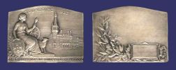 Bertrand, Arthus, Tourcoing, 30th Gymnasic Tournament Prize Medal, 1927-combo.jpg