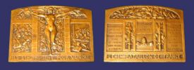 Blanchot, Jane L., St Cyr, Memorial Plaque for Gradute War Casualties sine WWI-combo.jpg