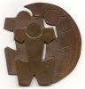 Circle of Friendship, Cast Bronze, 125 x 120 x 6 mm, Edition of 24.jpg