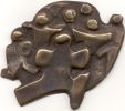 Community In Motion, Cast Bronze, 110 x 95 x 7 mm, Edition of 24.jpg
