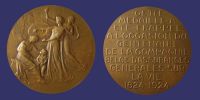Devreese, Belgian General Life Insurance Co. Centenary Medal, 1924-combo.jpg