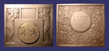 Fraisse, Fencing Medal, Awarded 1929-combo.jpg