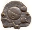 Man and Universe, Millennium Medal, Cast Bronze, 129 x 120 x 7 mm, Edition of 50.jpg