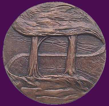 Two Trees, 1974, 77 mm, Uniface
