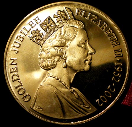 2002 Elizabeth Golden Jubilee
Gold
