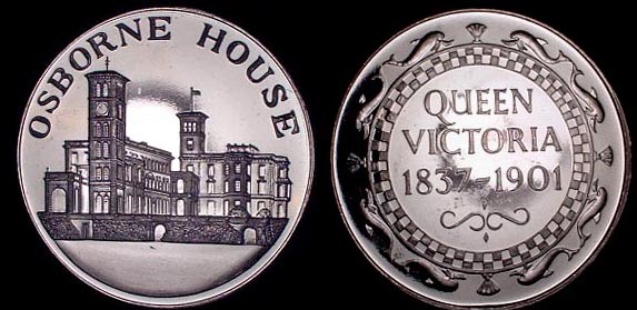 1901 Queen Victoria Osbourn House
Unlisted in BHM this Rare piece represents the place that Victorias Death was announced
