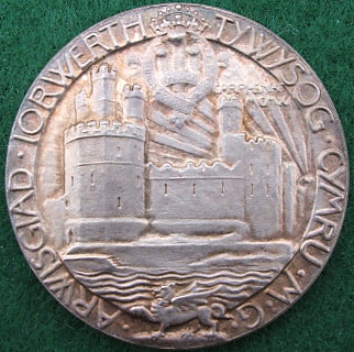 Edward Prince of Wales investiture (reverse) 1911
