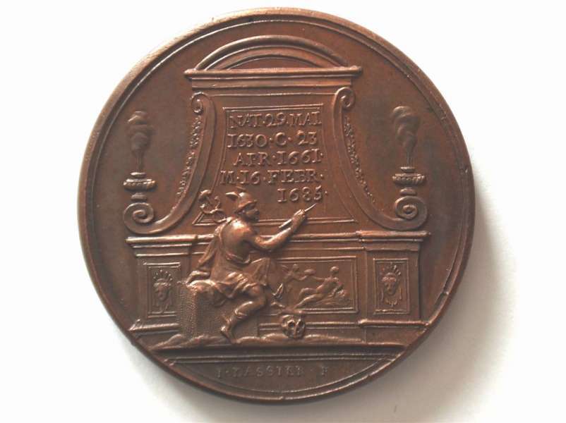 Karol II Suita krolewska autor J. Dassier 1731

