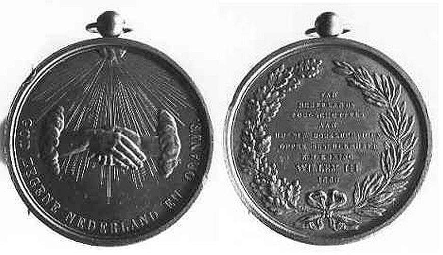 2001_3_p_86_medaille_1850_A+B_(Bronzen_naslag_van_de_gouden_medaille_die_in_1850_door_de_gezamenlijke_handboogschutterijen).jpg